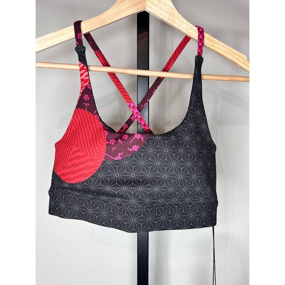 Wear It To Heart Sports Bra Bundle XS NWT 3pc Gaby Strap Back Mixed Prints - Picture 11 of 12